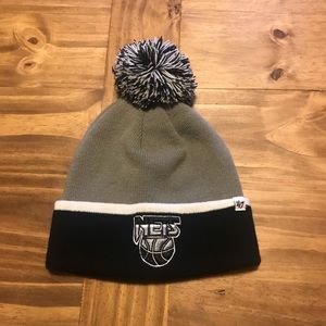 47-NBA “Nets” winter beanie, Sz OS